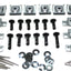 Honda CBR900RR Fireblade 92-99 Black Dzus & Alloy Aluminium Fairing Bolts Kit