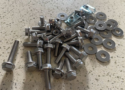 Husqvarna CR Bolt Screw Kit for Plastics Bodywork Stainless CR125 CR250 Fixings